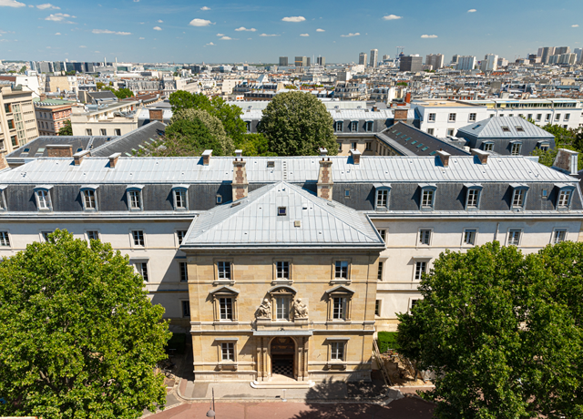 École Normale Supérieure yard